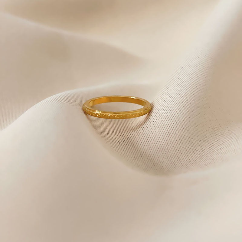 Soline Slim Gold Ring