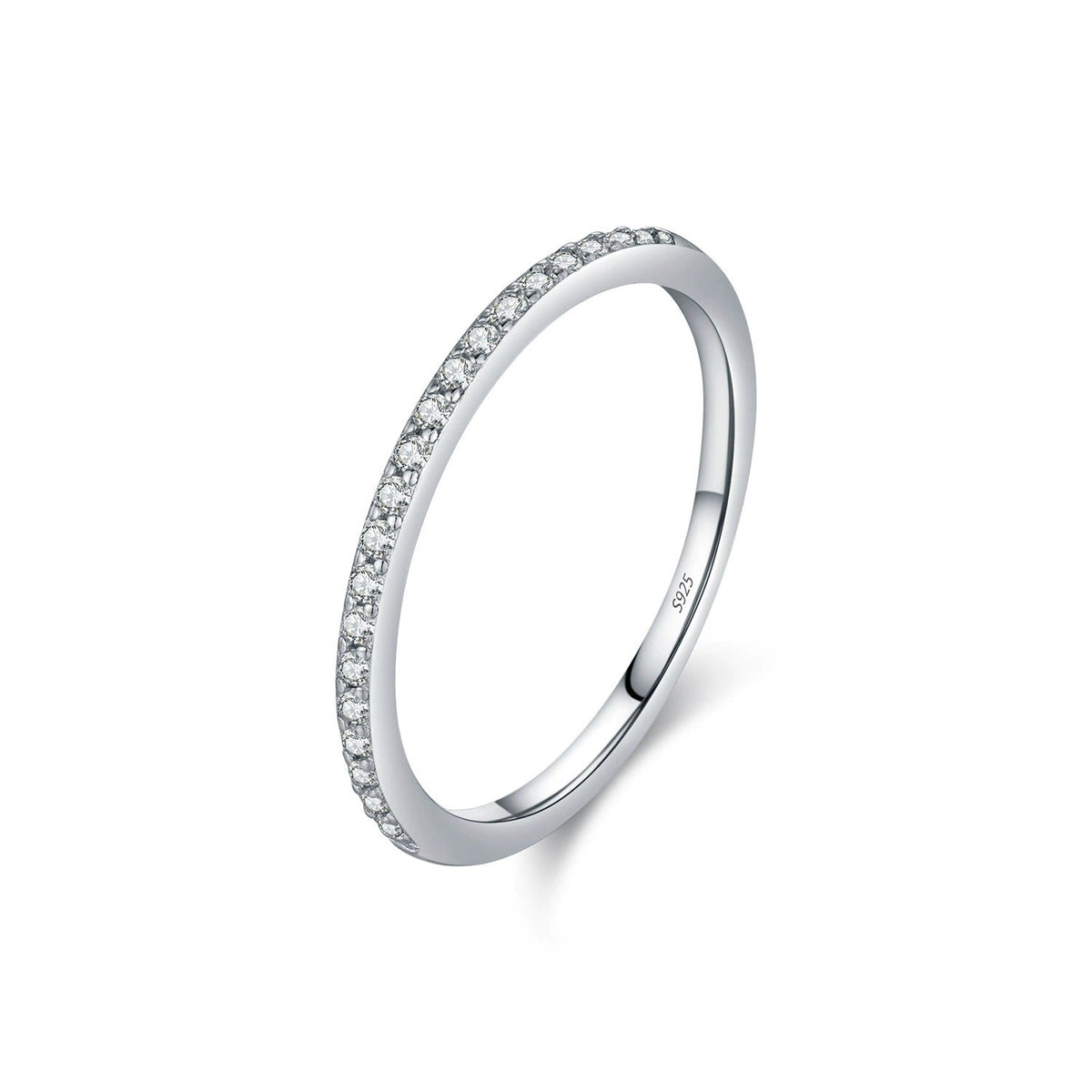 Ariana Pavé Silver Ring