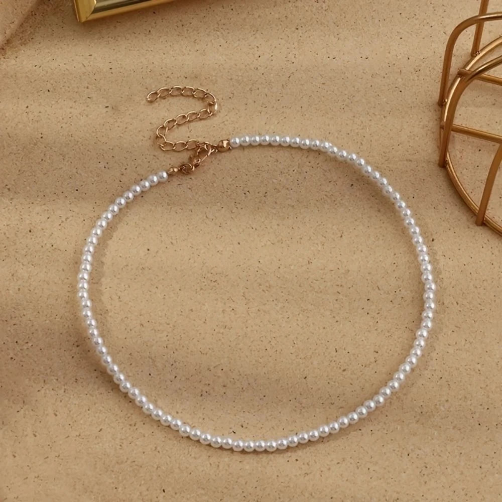 Vintage Pearl Chain Necklace – Free Shipping and VAT Included