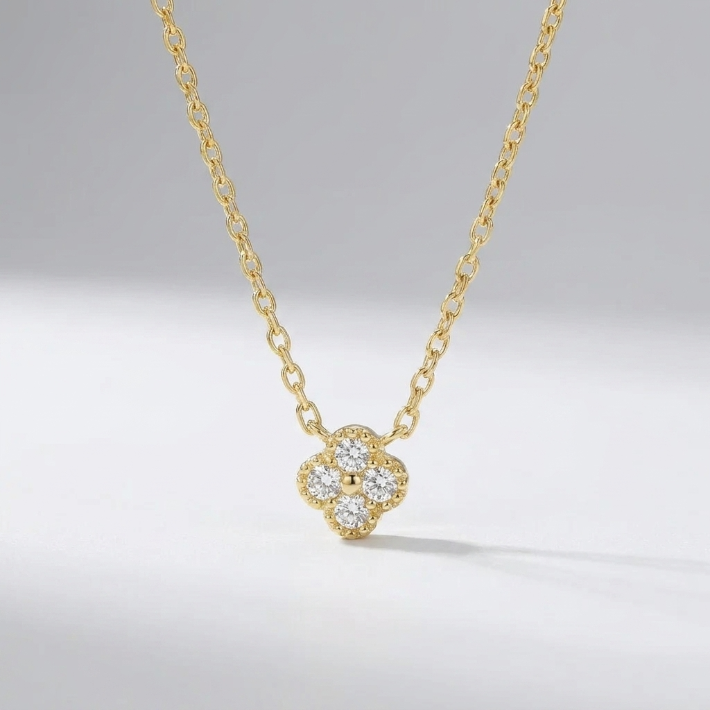 Aurélie Crystal Pendant Necklace