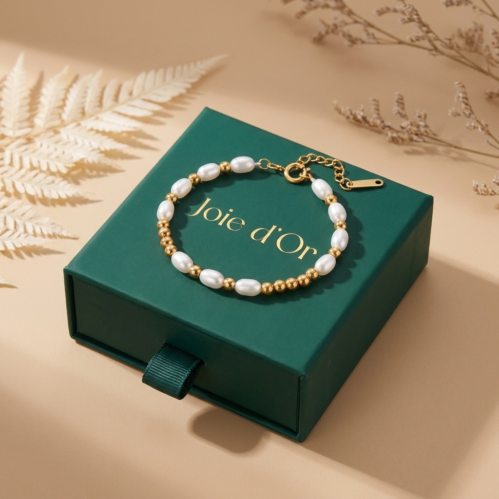 Chloe Beads & Pearls Bracelet