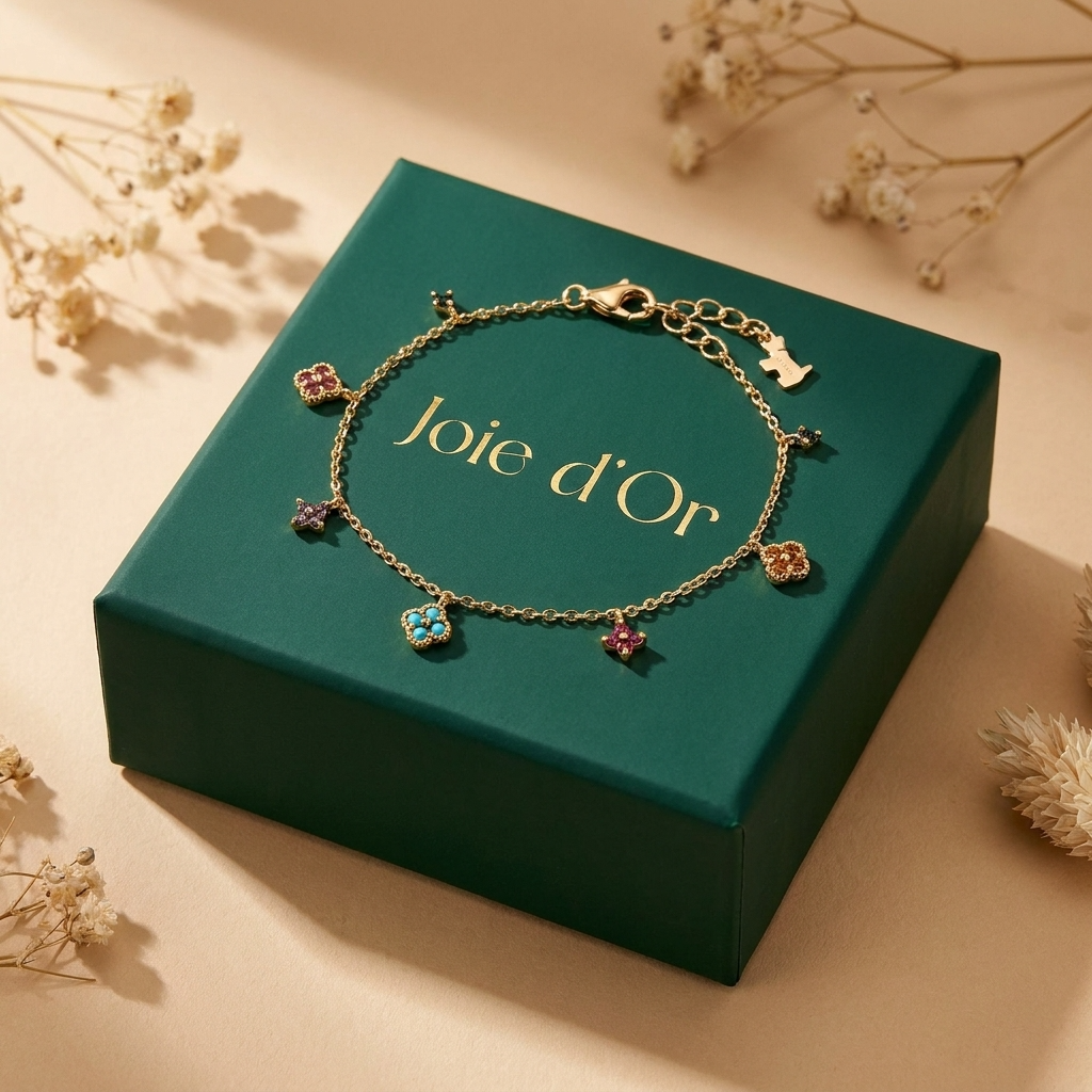 Aurélie Prism Charm Bracelet