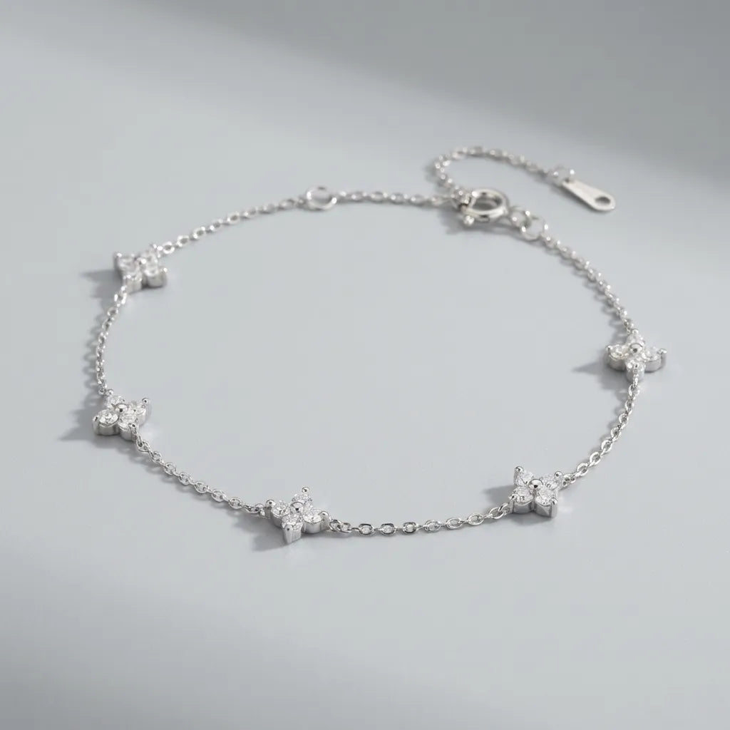 Mia Dainty Crystal Bracelet