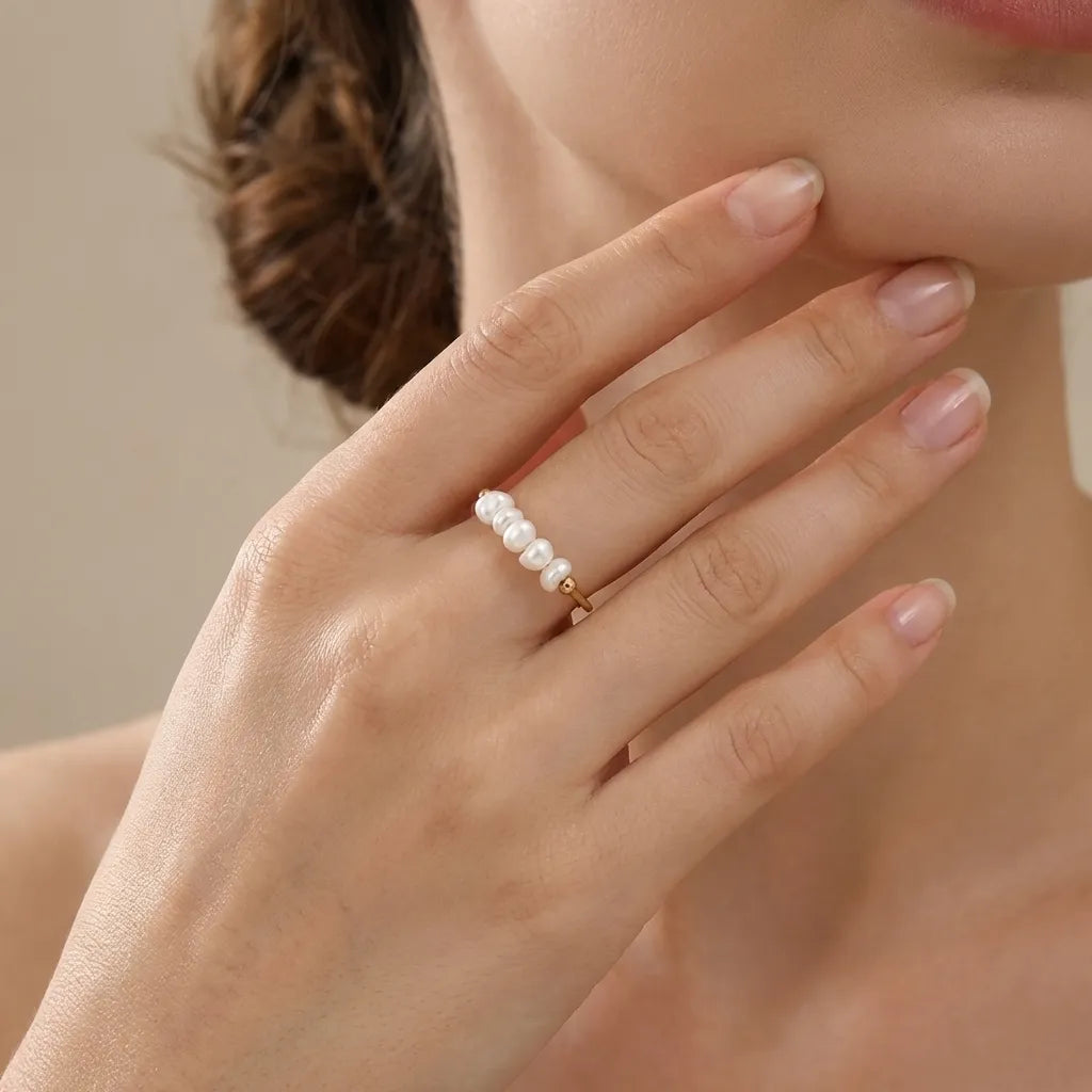 Magnolia Pearl Ring
