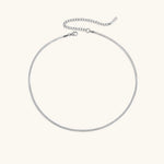 Elizabeth Gold Herringbone Necklace + Complimentary Earrings