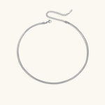 Elizabeth Gold Herringbone Necklace + Complimentary Earrings
