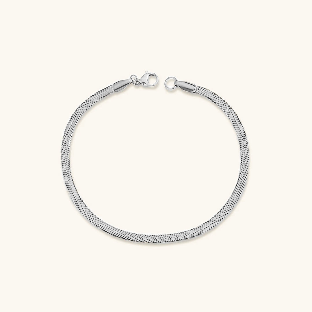 Elizabeth Gold Herringbone Bracelet