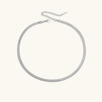 Elizabeth Gold Herringbone Necklace + Complimentary Earrings