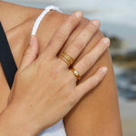 Maria Gold Leaf Ring