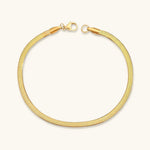 Elizabeth Gold Herringbone Bracelet