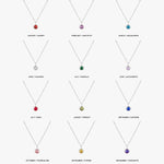 Amelia Birthstone Necklace