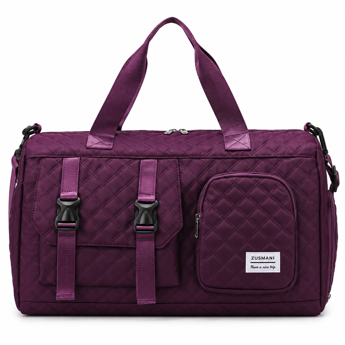 Aurea Quilted Weekender Travel Bag