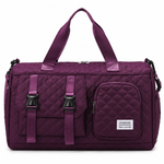Aurea Quilted Weekender Travel Bag