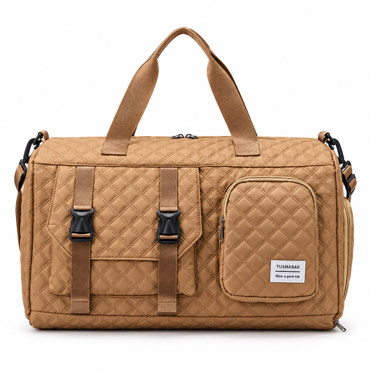 Aurea Quilted Weekender Travel Bag