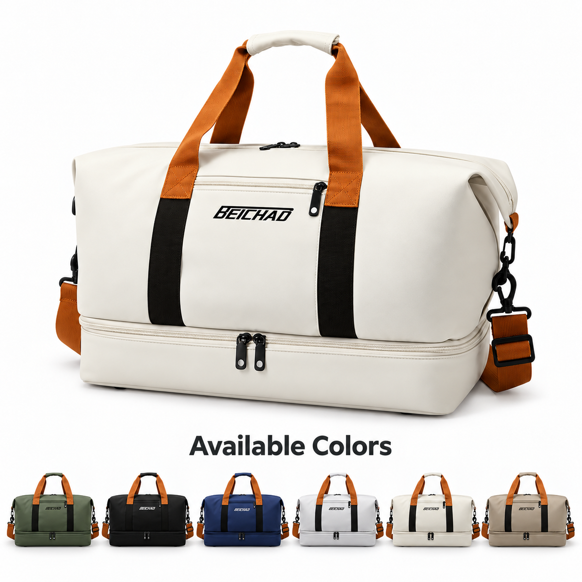 Aurea Weekender Travel Bag with Shoe Compartment
