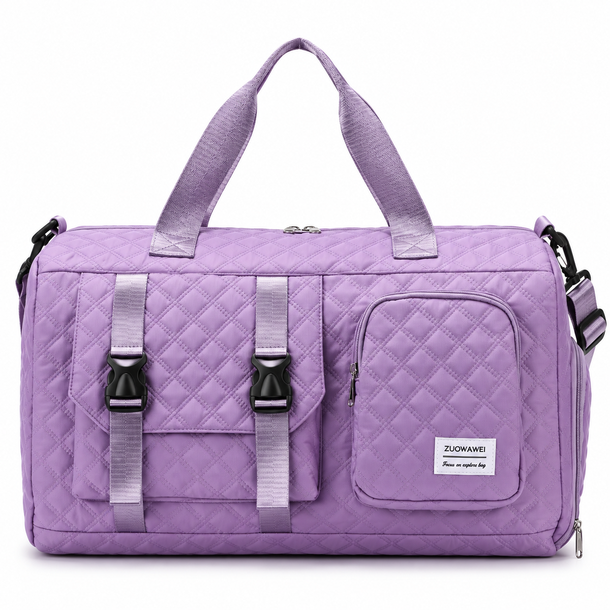 Aurea Quilted Weekender Travel Bag