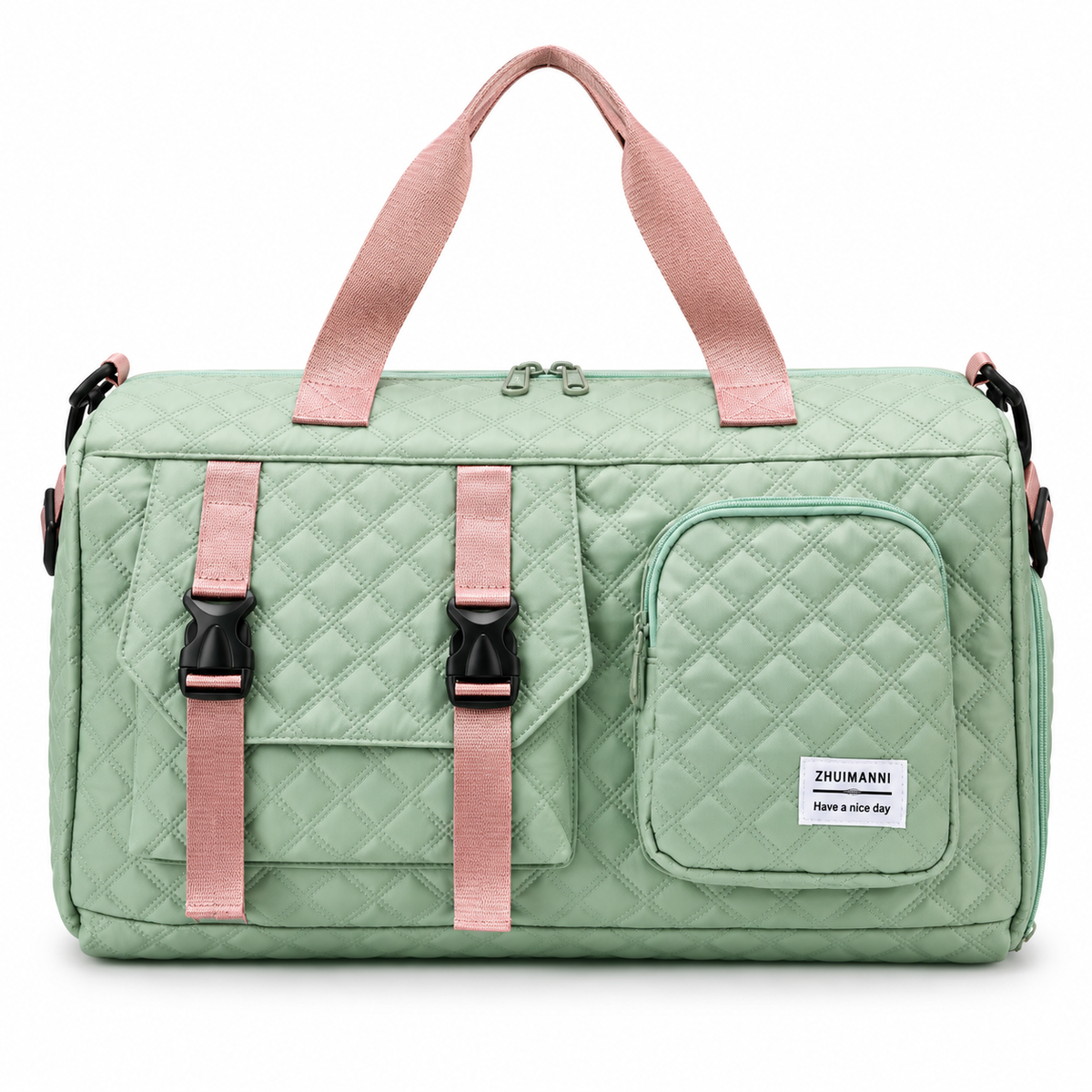 Aurea Quilted Weekender Travel Bag