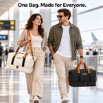 Aurea Weekender Travel Bag with Shoe Compartment