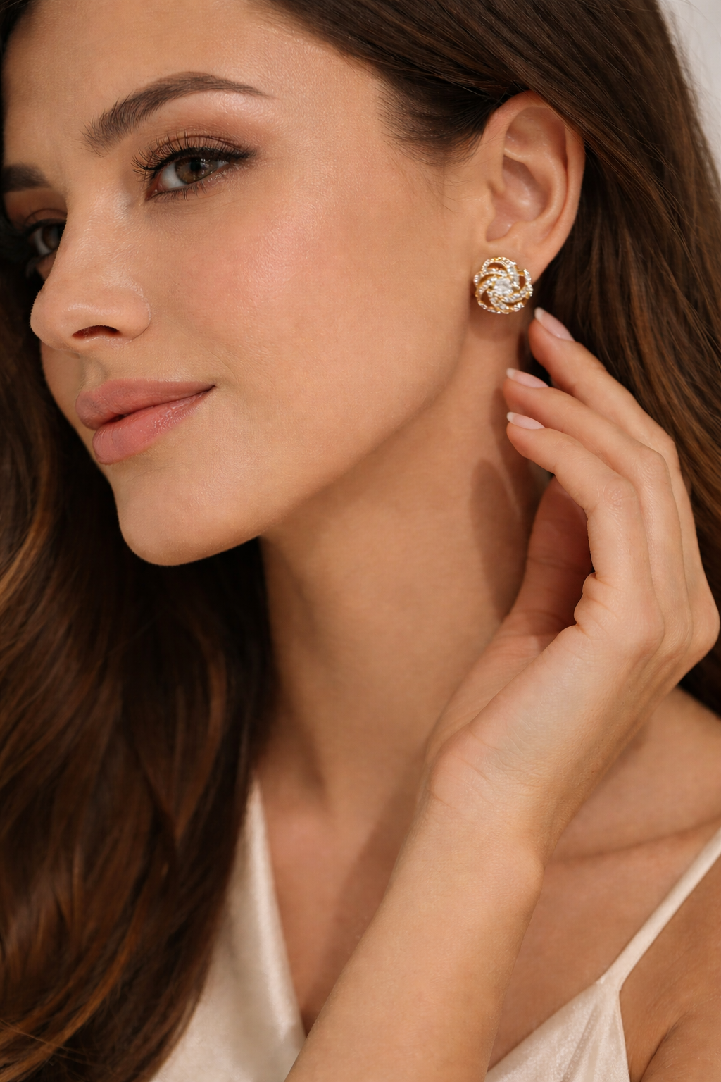 Elegant Geometric Stud Earrings for Women