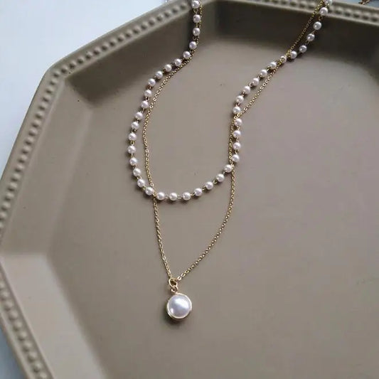 Vintage Pearl Chain Necklace – Free Shipping and VAT Included
