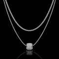 Timeless Double Layer Necklace Set