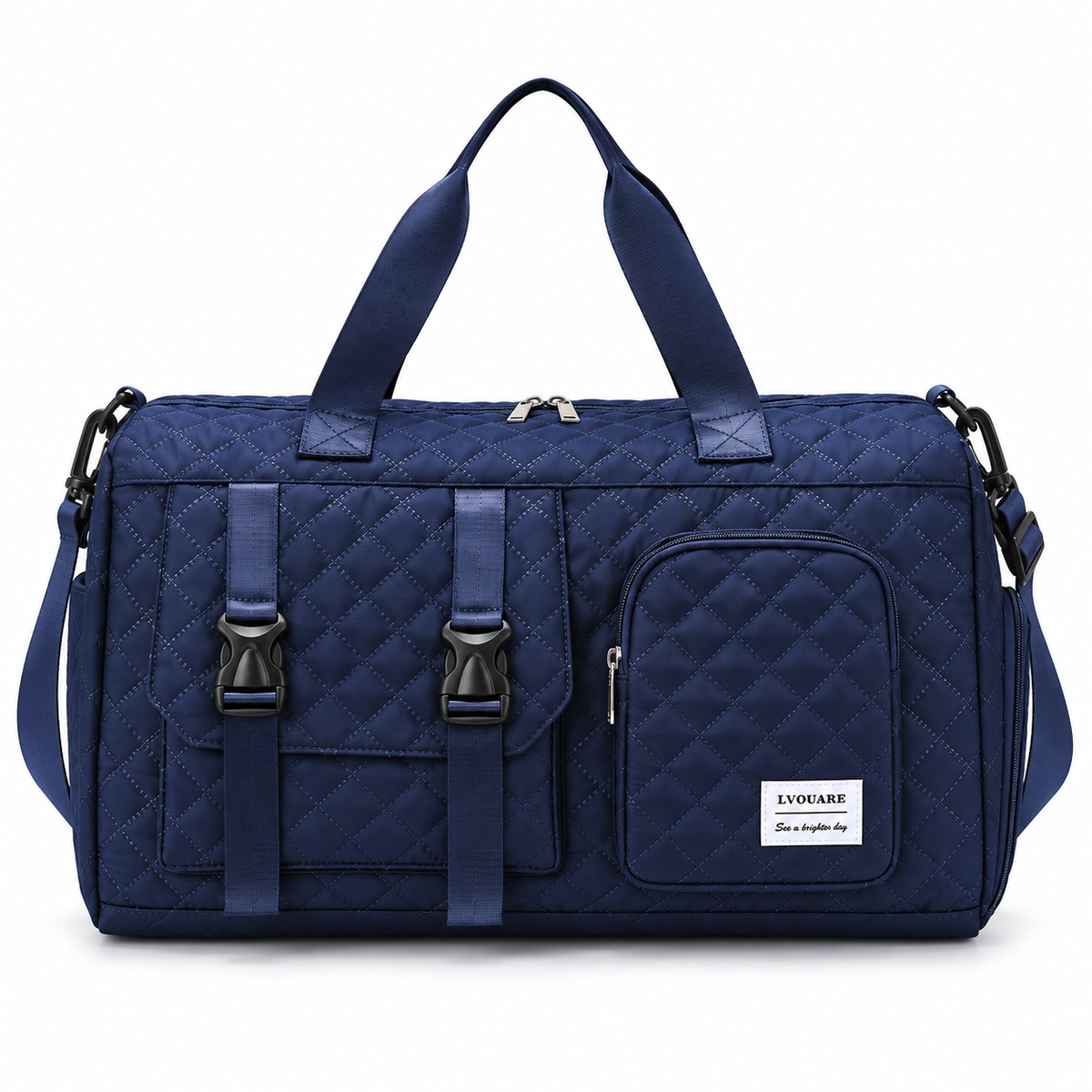 Aurea Quilted Weekender Travel Bag
