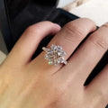 Andora Silver Crystal Ring