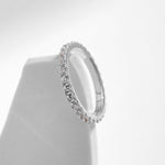 Lydia Eternity Silver Band