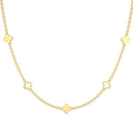 Margot Clover Chain Necklace