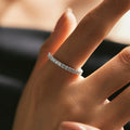 Lydia Eternity Silver Band