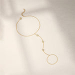 Amélie Crystal Heart Bracelet