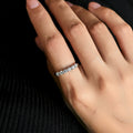 Elise Eternity Silver Ring