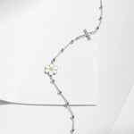 Elise Marguerite Croix Bracelet