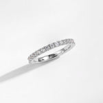Lydia Eternity Silver Band