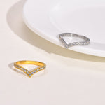 Zara Crown Crystal Ring
