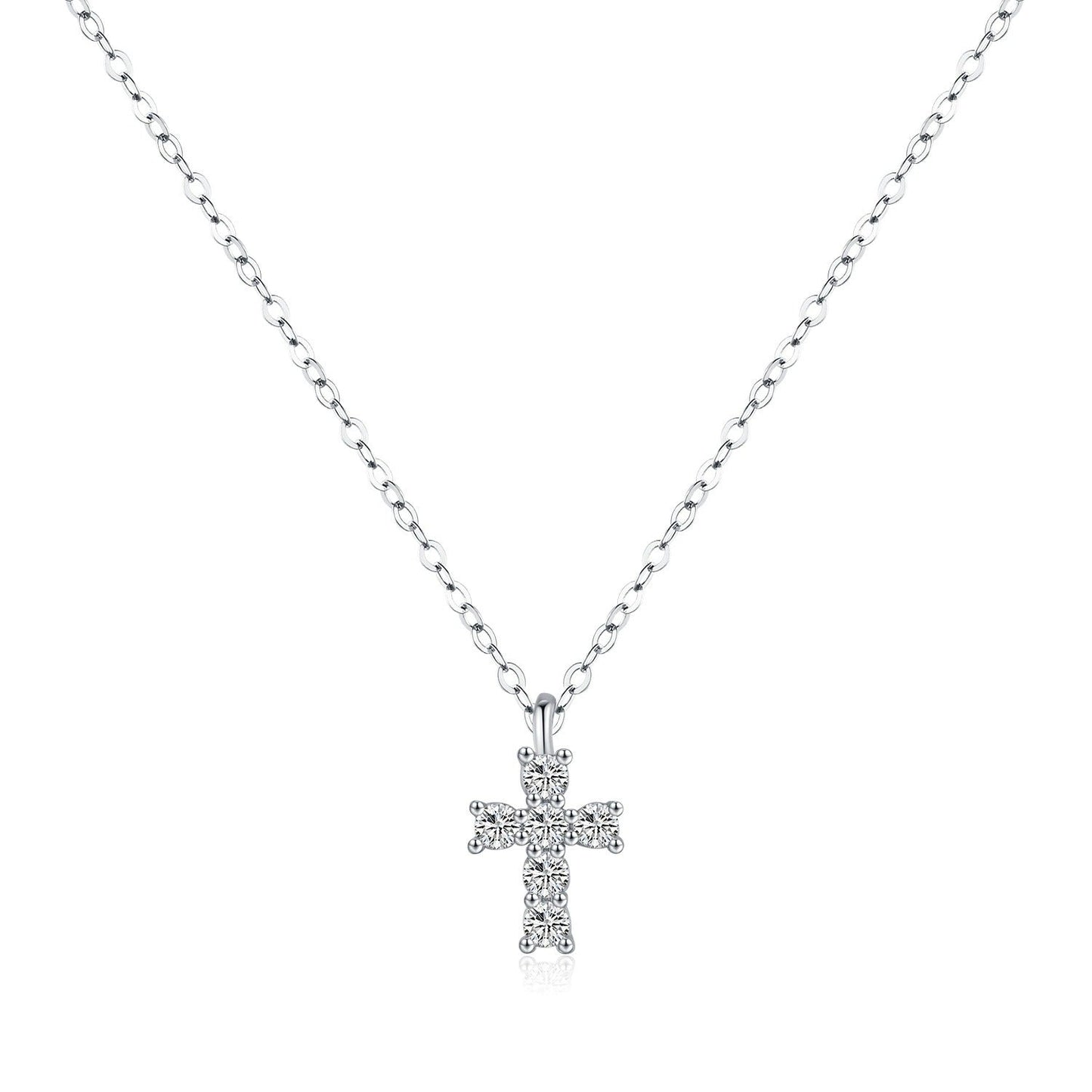 Chloé Crystal Cross Pendant