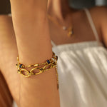 Quintessa Layered Chain Bracelet