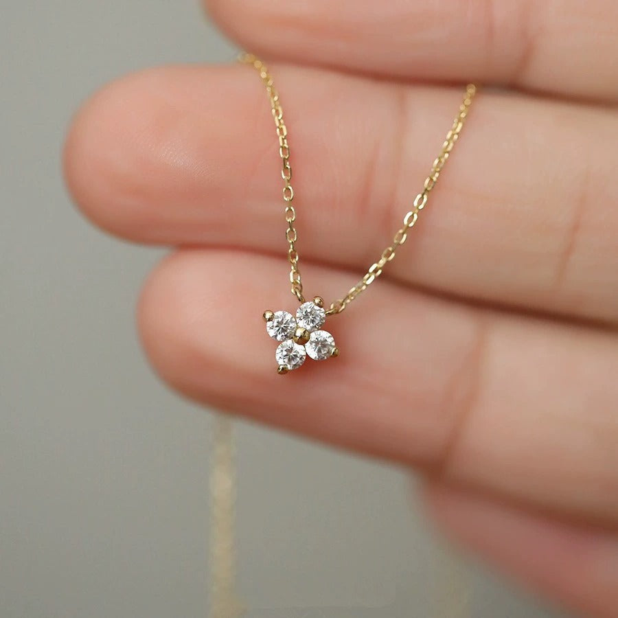 Mia Crystal Pendant Necklace