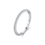 Ariana Pavé Silver Ring