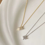 Mia Crystal Pendant Necklace