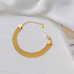 Élise Gold Mesh Bracelet