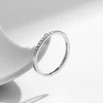 Ariana Pavé Silver Ring
