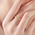 Soline Slim Gold Ring