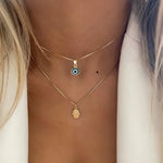 Evil Eye & Hamsa Energy Necklace