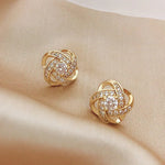Elegant Geometric Stud Earrings for Women