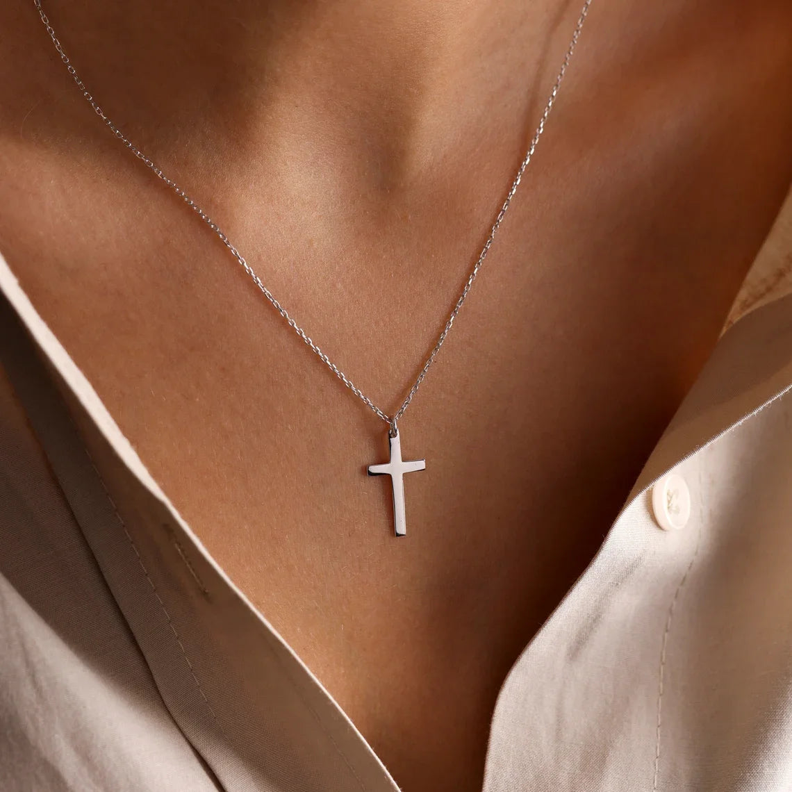 Everyday Cross Necklace