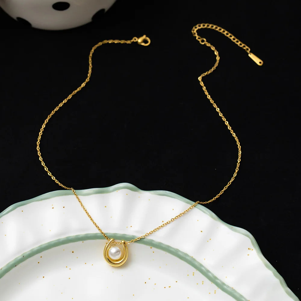 Elegant Pearl Necklace · Free Delivery · VAT Included
