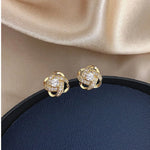 Elegant Geometric Stud Earrings for Women