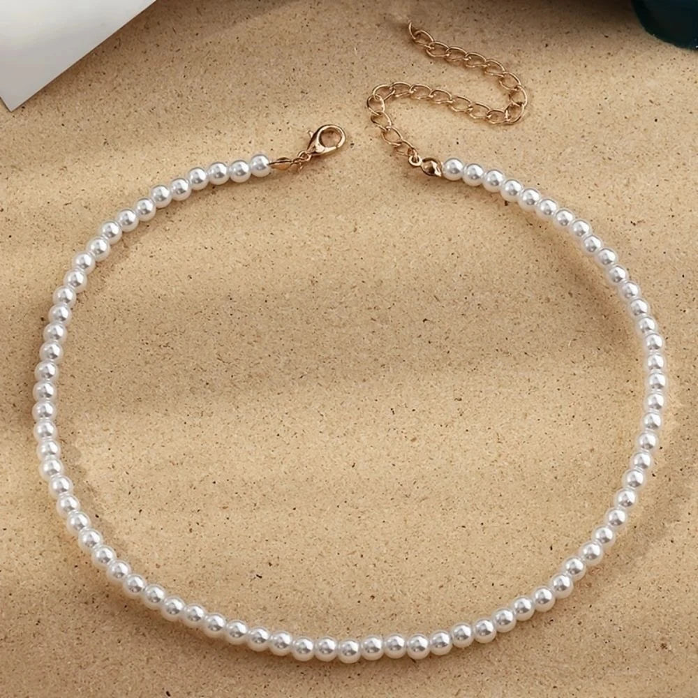 Vintage Pearl Chain Necklace – Free Shipping and VAT Included