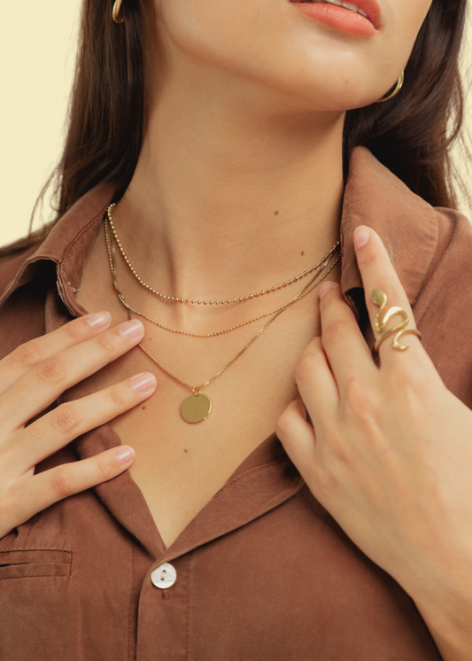 Minimal Gold Choker – Free Shipping and VAT Included
